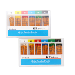 Tandheelkundige Guttapercha En Papieren Punten Met Markering 04/06 Taper Tandheelkundige Guttapercha Punten - Product Image 1