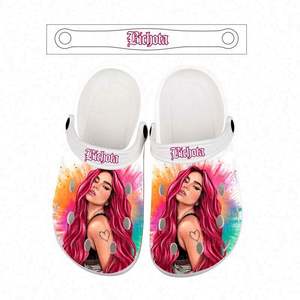 <span class=keywords><strong>Karol</strong></span> <span class=keywords><strong>G</strong></span> Sandalias de Zuecos de Eva Ligeras para Mujer, Ropa de Jardín de Playa Sólida con Estilo de Plataforma, Usable para Verano e Invierno - Product Image 2