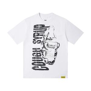 2026 estate all'ingrosso Logo di design alla moda manica corta in cotone 100% alta qualità oversize tracolla Vintage <span class=keywords><strong>t</strong></span>-<span class=keywords><strong>shirt</strong></span> uomo - Product Image 5