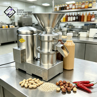 Machine commerciale électrique pour la fabrication de beurre de cacahuètes avec moulin colloïdal en acier inoxydable pour le broyage du sésame et du tahini