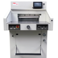 Venta caliente guillotina hidráulica cortadora de papel maquinaria automática de procesamiento de papel máquina troqueladora para pequeñas empresas