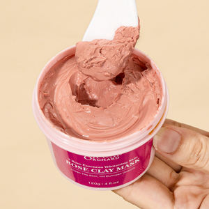 Частная марка, оптовая продажа, уход за лицом, очищающая увлажняющая роза/зеленый чай/Маска из глины куркумы - Product Image 5