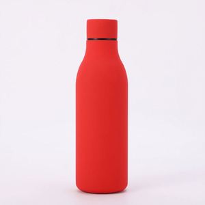 Trendy American Small Mouth Vacuum <b>Bottle</b>, Stainless Insulated Container with Portable Rope for Outdoor Camping Hydration - Product Image 2