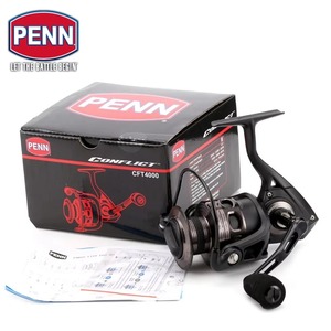 Carrete de Pesca PENN CONFLICT <span class=keywords><strong>CFT</strong></span> 7+1BB 2000-8000 de Alta Calidad, Cuerpo de Aleación de Aluminio, para Pesca de Arrastre en Aguas Profundas y Agua Salada - Product Image 6