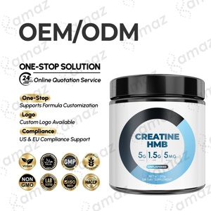 Amaz OEM Créatine HMB en poudre avec BioPerine, sans saveur, 210g, pour la récupération après l'entraînement et la croissance musculaire - Product Image 5