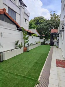 Césped Artificial de 50 mm de Alta Densidad, Césped Sintético para Exteriores, Alfombra Decorativa Verde Realista - Product Image 4