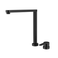 Presse de haute qualité soulever le robinet de cuisine télescopique Double évier intelligent robinet de cuisine robinet caché
