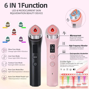 Instrumento de Belleza Inalámbrico Ajustable con Microcorriente para Lifting Facial, Masajeador Vibratorio para Rostro y Cuello, Cuidado de la Piel OEM - Product Image 5