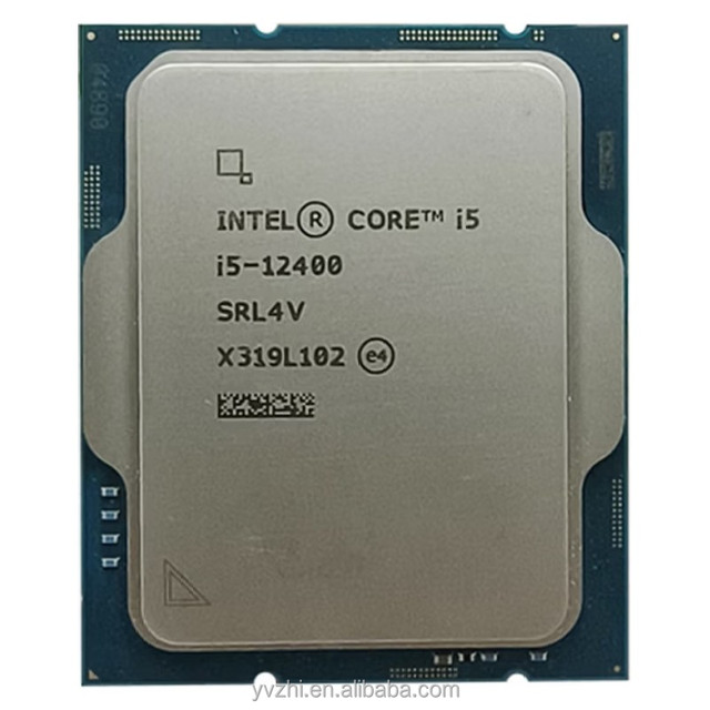 New/Used for Core I5-12400 6-core 4.4GHz 18MB L3 Cache 12nm Desktop CPU with 64-bit Support