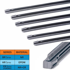 Para un Calidad Superior: Insertos de Repuesto de Goma Natural para Limpiaparabrisas Híbridos de 18 Pulgadas para Hilux, Hiace y Coches Europeos con Recubrimiento de Grafito - Product Image 1