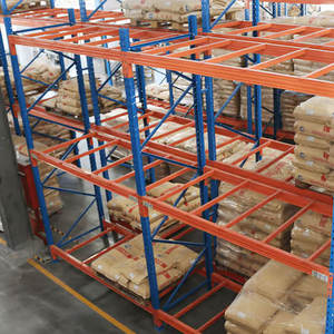 헤비 듀티 선택적 팔레트 랙 시스템 제조 대형 산업 창고 스틸 선반 와이어 메쉬 데크 스토리지 랙 - Product Image 4