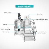 Lave-vaisselle Nettoyant pour toilettes Fabricants de détergents Mélangeur agitateur Mélangeur chimique Machine automatique de fabrication de savon blanchissant
