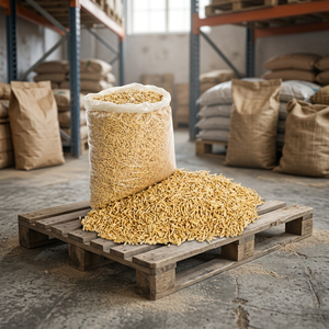 Briquettes de charbon de bois dur blanc (pellets de bois) avec 99 % de cendres et 200 J de calories pour barbecue - Prix avantageux BH - Product Image 3