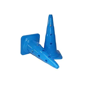 Cone de plástico para treinamento esportivo de futebol, cone de brinquedo infantil de 20 polegadas, preço de fábrica, cone de tráfego para treinamento esportivo