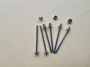 <span class=keywords><strong>Rivet</strong></span> aveugle à tête <span class=keywords><strong>fraisée</strong></span> double, fileté, à extrémité ouverte, en aluminium galvanisé coloré, étanche, 3,2 mm - Product Image 3