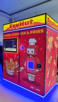 Máquina Expendedora de Papas Fritas Totalmente Automática, Máquina de Papas Fritas en 35 Segundos, Máquina Expendedora Automática de Papas Fritas