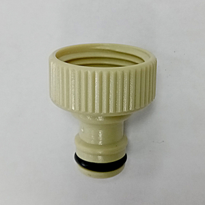 Adaptador de grifo macho de 3/4 \ "de alta calidad, Conector de manguera de riego hidráulico de acoplamiento rápido, rosca Europea hecha de plástico ABS duradero - Product Image 2