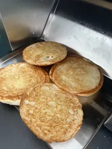 Sıcak satış dikey tost Hamburger ekmek yapma Burger Bun tost makineleri için restoran