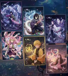 Tarjetas Coleccionables de Anime Mixto: Pokémon y Demon Slayer, Polaroids con Personajes de Anime, Tarjetas Desprendibles con Fotos de Pokémon, Juguete para Niños - Product Image 3