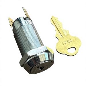 Interrupteur SQX YG 203, borne à vis 19 mm, fente pour pièce de monnaie 2341, en fer/métal/laiton, pour jeux - Product Image 1