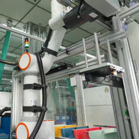 Bras de robot industriel de manutention de matériaux CNC de soudage de précision, assemblage électronique, automatisation de la restauration, boîte de vitesses de moteur 0,5 kW