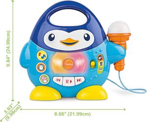 Machine de karaoké pour les tout-petits, jouets musicaux amusants pour les tout-petits, machine de karaoké idéale pour les enfants - Product Image 3