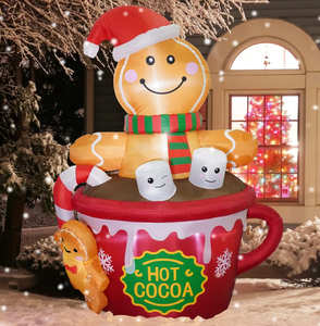 Luz LED de Halloween, Panda Gigante Inflable de PVC, Resistente al Agua y al Viento, Decoración de Mascota China, Publicidad Exterior - Product Image 4