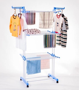 Séchoir à <span class=keywords><strong>linge</strong></span> pliable réglable Serviette de toilette rotative Séchoir à <span class=keywords><strong>linge</strong></span> Cintre multifonctionnel Vêtements de bébé Séchoir à <span class=keywords><strong>linge</strong></span> suspendu - Product Image 1
