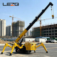 Grue araignée haute précision 4 tonnes 6 tonnes à vitesse de levage réglable pour le positionnement de machines d'atelier