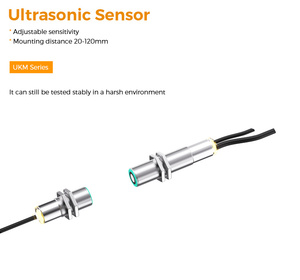 Hochpräzise 200kHz NPN NO für Form-Durchstrahl-Ultraschallsensoren Fabrik Sakady UKM18-6NO IP67-Schutz 20-120mm - Product Image 3