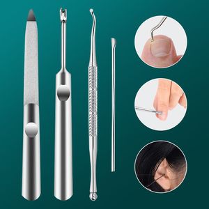 Stainless Steel Nail Care Set 6Pcs Portable Manicure Pedicure <b>Tools</b> <b>With</b> <b>Box</b> For Adults - Product Image 3
