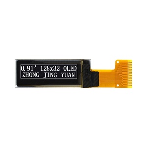 Module OLED 0.91 pouces 128 × 32, Interface IC SPI SSD1306, écran micro monochrome pour instrument de contrôle industriel - Product Image 1