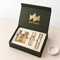 Boîte cadeau magnétique haut de gamme personnalisée avec impression couleur, en carton rigide et insert en EVA pour coffret cadeau diffuseur de parfum