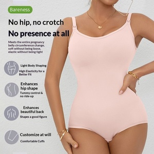 Tuta Modellante Post-Parto Due-in-Uno Senza Cuciture 1709, Top per Allattamento, Comoda Tutina Premaman - Product Image 3