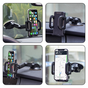 Soporte para teléfono de coche, tipo ventosa, soporte para navegación en coche, clip multifuncional ajustable de 360 grados para rejillas de ventilación - Product Image 4