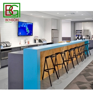 <span class=keywords><strong>Kiosque</strong></span> alimentaire en bois massif, Design multifonctions, pour centre commercial alimentaire, café, vente en gros - Product Image 6