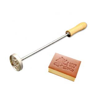 Cake Stamp Mold <b>Bakery</b> Logo Heating Iron Stamping Mold Custom Bread Stamp with Brass Head - Product Image 3