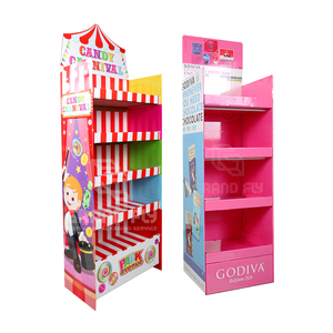 Custom <strong>Pop</strong> Candy <strong>Cardboard</strong> Floor <strong>Display</strong> Stand Retail Store Product Sweet Paper <strong>Display</strong> Racks Candy Corrugated <strong>Cardboard</strong> <strong>Display</strong> - Product Image 6
