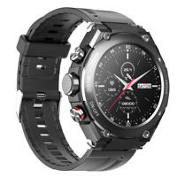 2-in-1 T92 Smartwatch mit Ohrhörern 1,28-Zoll-Bildschirm Wasserdicht Lokale Wiedergabe BT-Headset Herren Fitness-Tracker Reloj Smart Watch