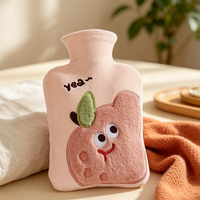 Bouillotte en Peluche Réutilisable Soulagement Douleurs Menstruelles et Articulaires Chauffage Hivernal