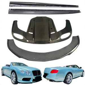 YICKU 2012-2015 W12 Aerokit de fibra de carbono para Continetal GT Kit de cuerpo de sintonización de fibra de carbono para Bentley GT W12 Kit de cuerpo de alerón de viento - Product Image 1