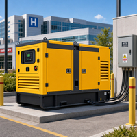 300kw groupe électrogène diesel moteur Cummins groupe électrogène de type silencieux pour alimentation de secours de centre