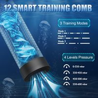 Pompe à vide électrique rechargeable automatique pour l'amélioration masculine avec godet de masturbation pour l'augmentation de la taille - Vente en gros