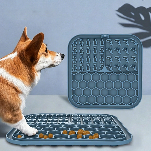 Custom Factory Direct Lowest Price Eco Friendly Food Grade Dog Licking Pads Cat Feeding Mat Pet Training Pad