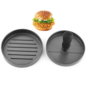 Presse à viande manuelle en aluminium avec revêtement antiadhésif pour la cuisine à domicile, hamburgers et galettes de viande <span class=keywords><strong>maison</strong></span> - Product Image 1