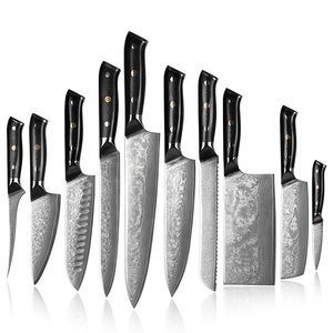 Cuchillos de Cocina Japoneses Hechos a Mano de 8 Pulgadas y 67 Capas, Acero VG10, Cuchillo de Chef Damasco de Pakistán - Product Image 6