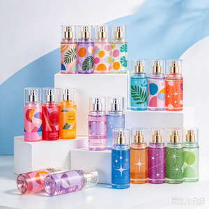 Set de Regalo de Loción Corporal Rosa de Marca Privada, Kit Hidratante para el Cuidado de la Piel, Botella con Atomizador y Tubo, para Uso en el Baño - Product Image 2