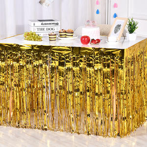 Nappes <span class=keywords><strong>de</strong></span> <span class=keywords><strong>table</strong></span> à franges métalliques, rideaux <span class=keywords><strong>de</strong></span> <span class=keywords><strong>table</strong></span> en feuille d'aluminium, rideaux en feuille d'aluminium, toiles <span class=keywords><strong>de</strong></span> fond pour fêtes, pour décorations <span class=keywords><strong>de</strong></span> mariage, d'anniversaire <span class=keywords><strong>et</strong></span> <span class=keywords><strong>de</strong></span> Noël - Product Image 5