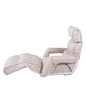 Multi-angle Adjustable Folding Lazy Recliner <strong>Sofa</strong> Chair,Modern Leisure Fabric <strong>Floor</strong> <strong>Sofa</strong>, <strong>Sofas</strong> <strong>Sofa</strong> Beds - Product Image 1