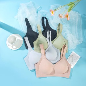 Sujetador Minimizador Sin Varillas para Mujer, Tejido en Fábrica, Talla Grande, Cobertura Total, Copa Fija, Soporte Ajustable, Transpirable - Product Image 6